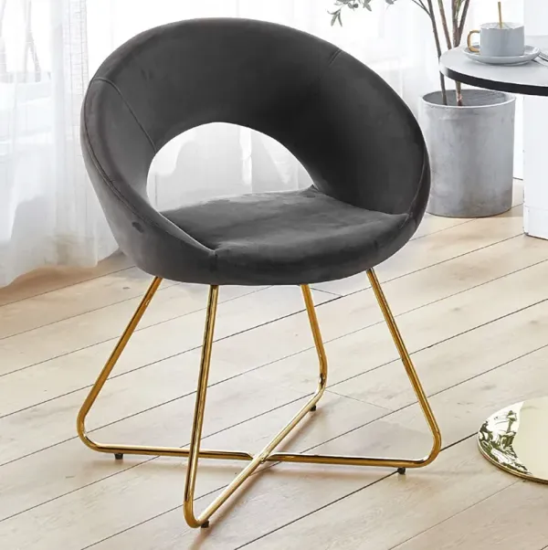 Modern Accent Velvet Chair (Set of 2)