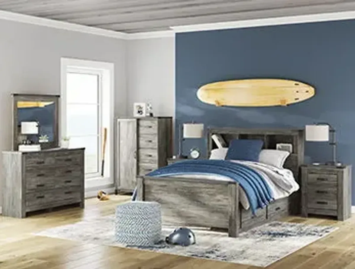Frandern - Gray - Six Drawer Dresser