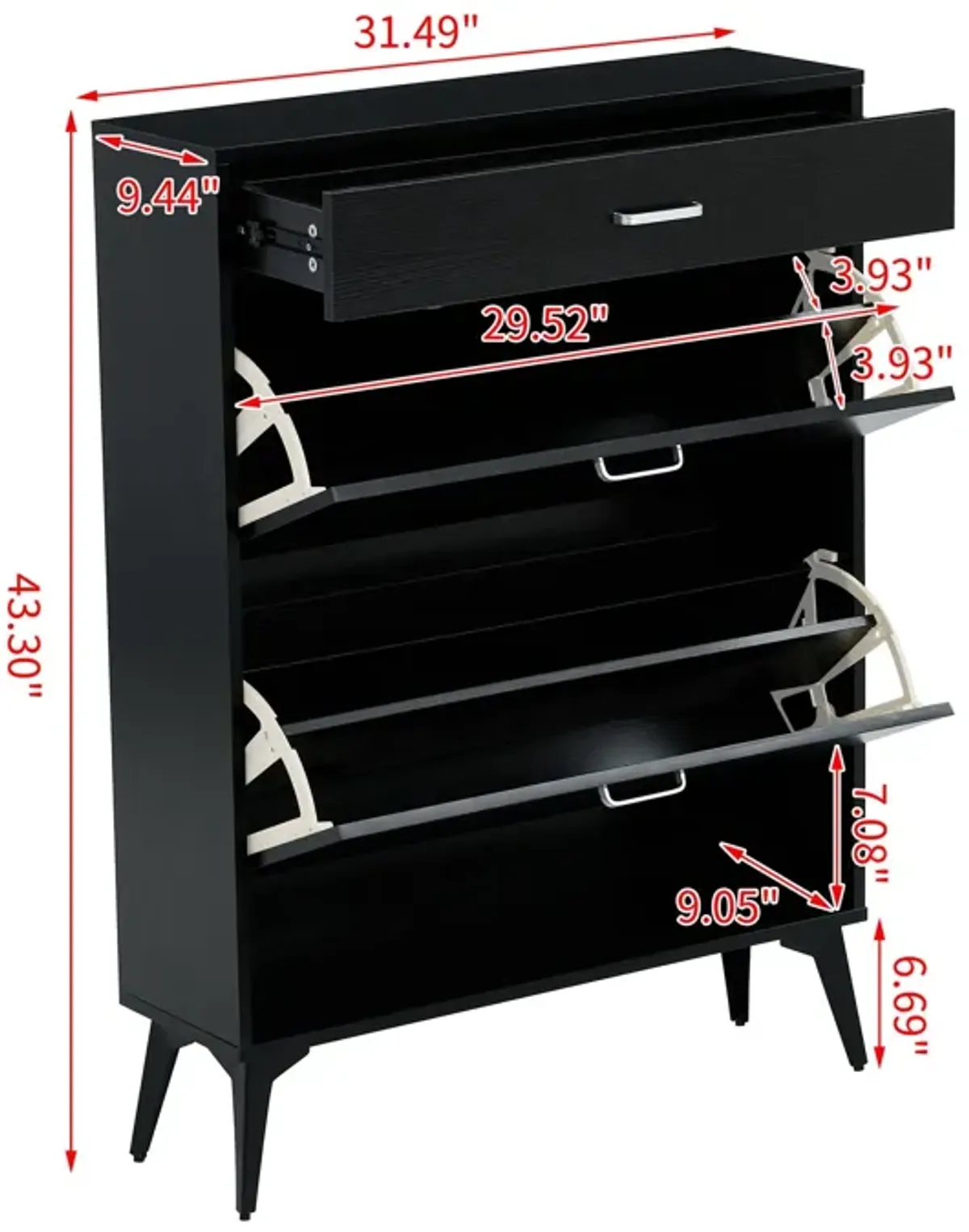 Shoe Cabinet, Shoe Storage Shelves
