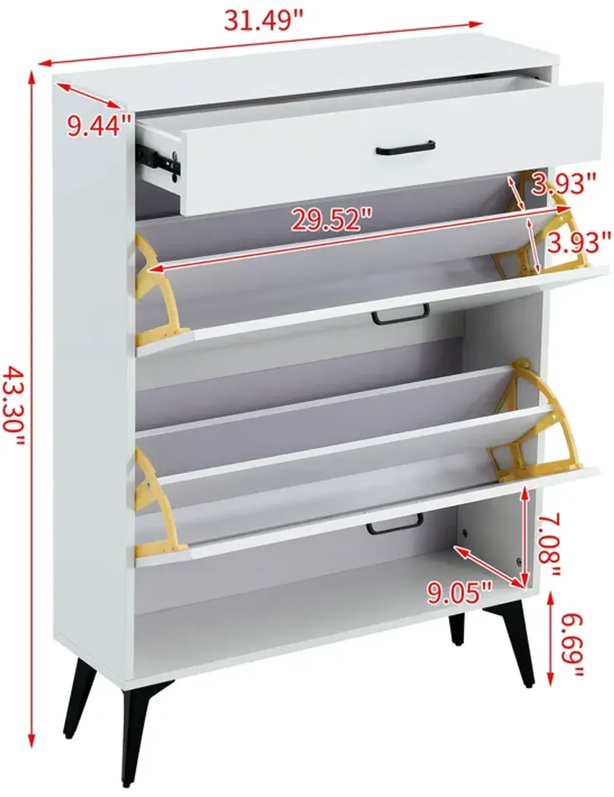 Shoe Cabinet, Shoe Storage Shelves