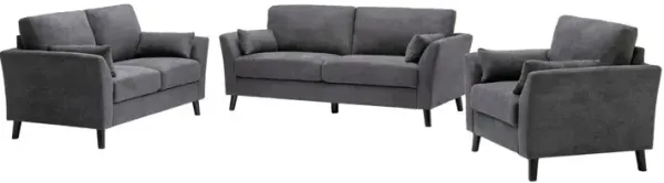 Damian - Woven Fabric Sofa Set