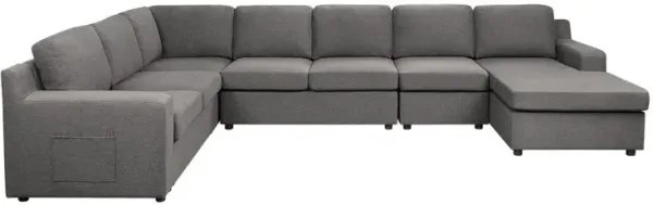 Waylon - Linen Sectional Sofa