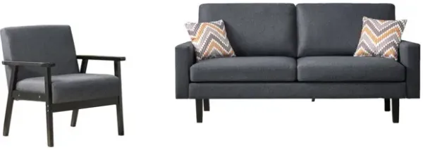 Bahamas - Sofa Set With 2 Throw Pillows