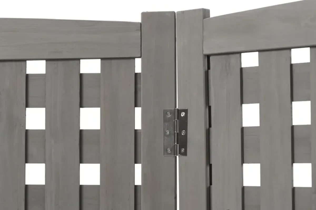 Air Conditioner Fence Screen Outside, Cedar Privacy Fence 3 Panels To Hide Ac & Trash Enclosure
