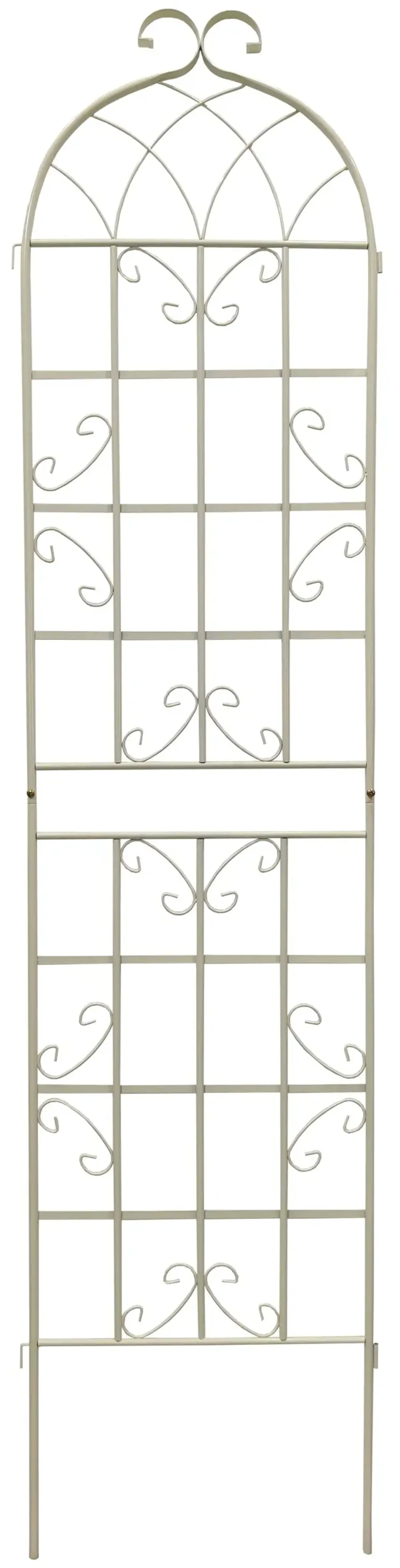 Metal Garden Rustproof Trellis For Climbing Plants Outdoor Flower Support
