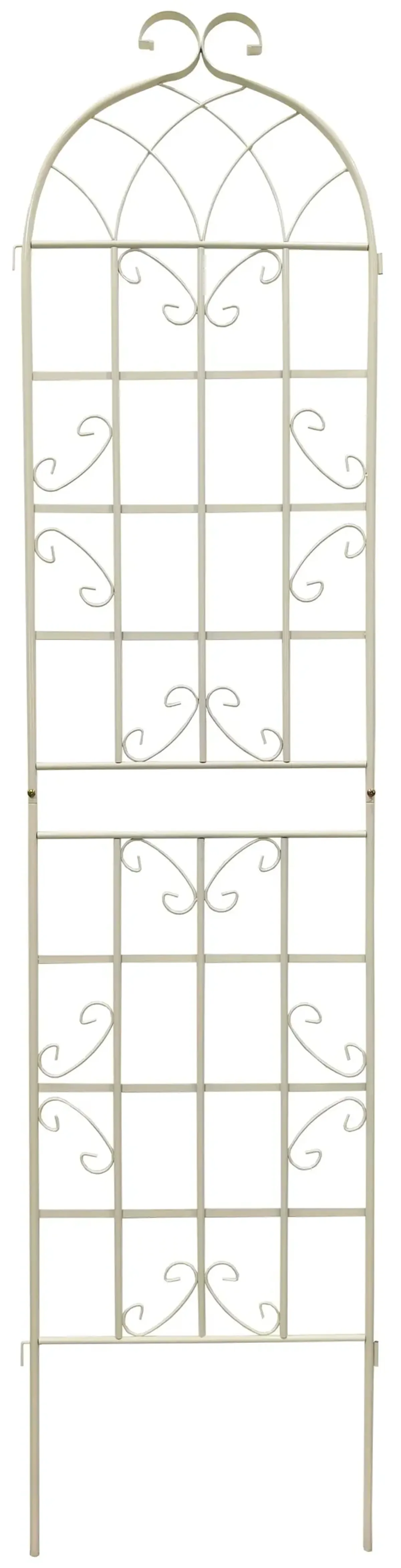 Metal Garden Rustproof Trellis For Climbing Plants Outdoor Flower Support
