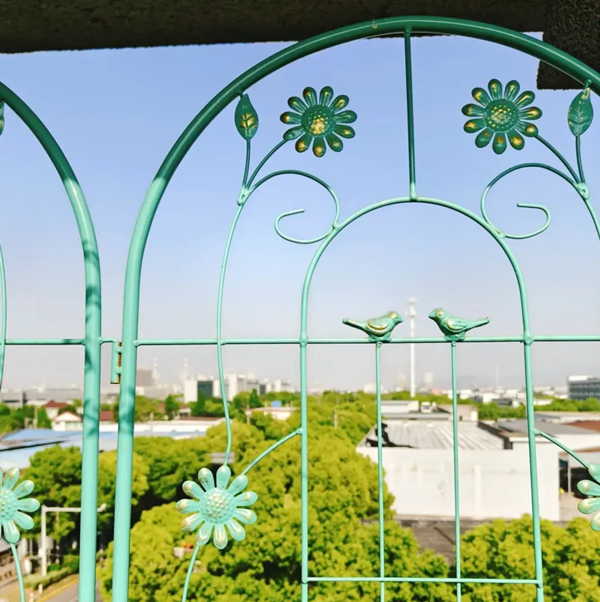 Metal Garden Trellis Rustproof Trellis For Climbing Plant Outdoor Flower Support