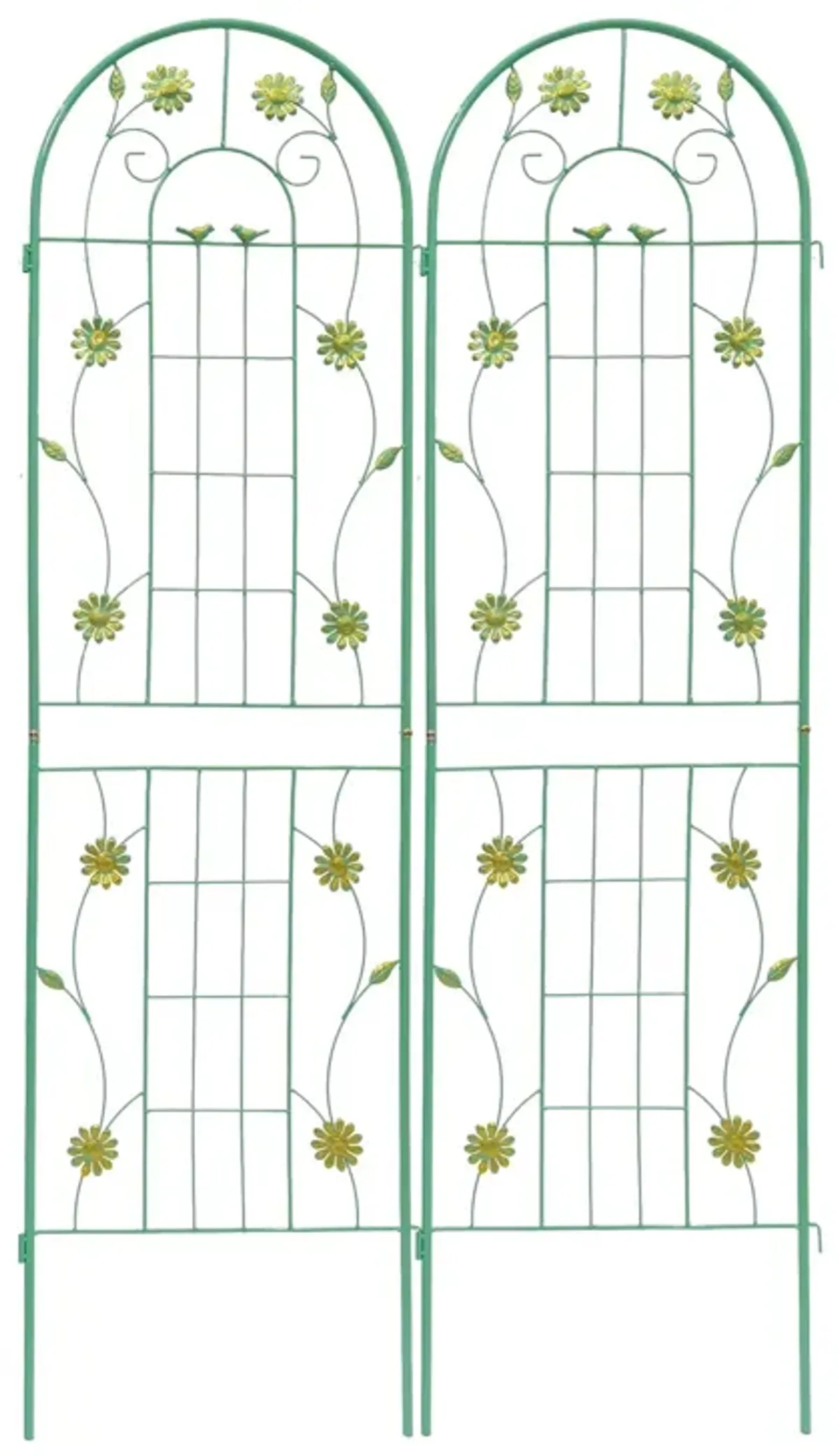 Metal Garden Trellis Rustproof Trellis For Climbing Plant Outdoor Flower Support