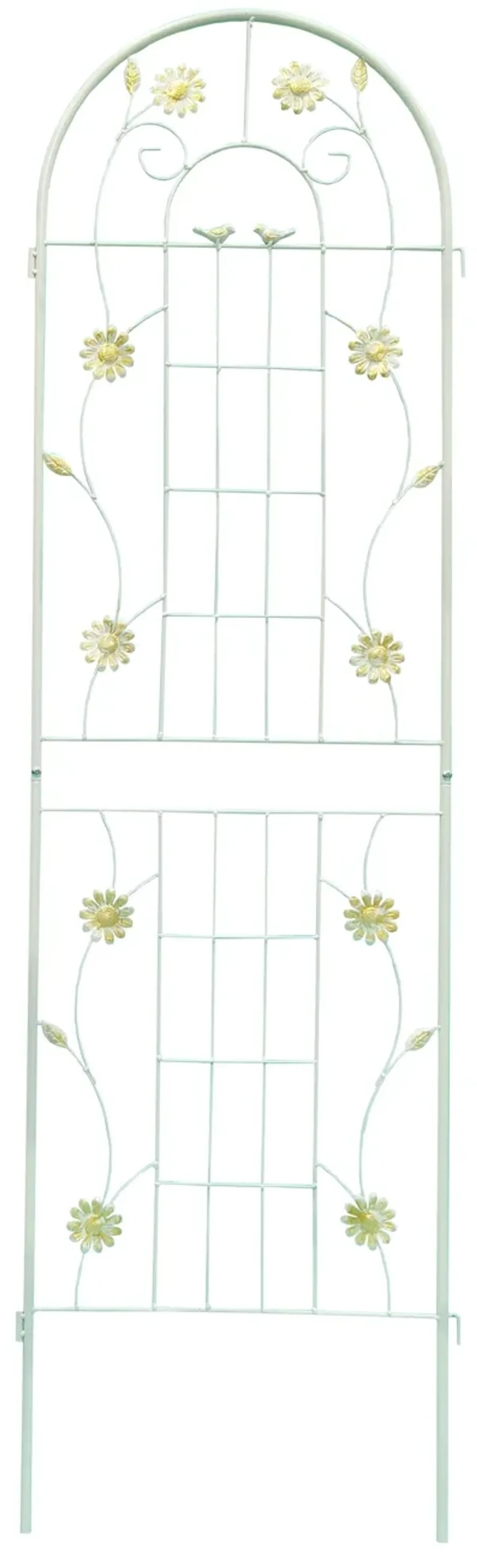 Metal Garden Trellis Rustproof Trellis For Climbing Plant Outdoor Flower Support