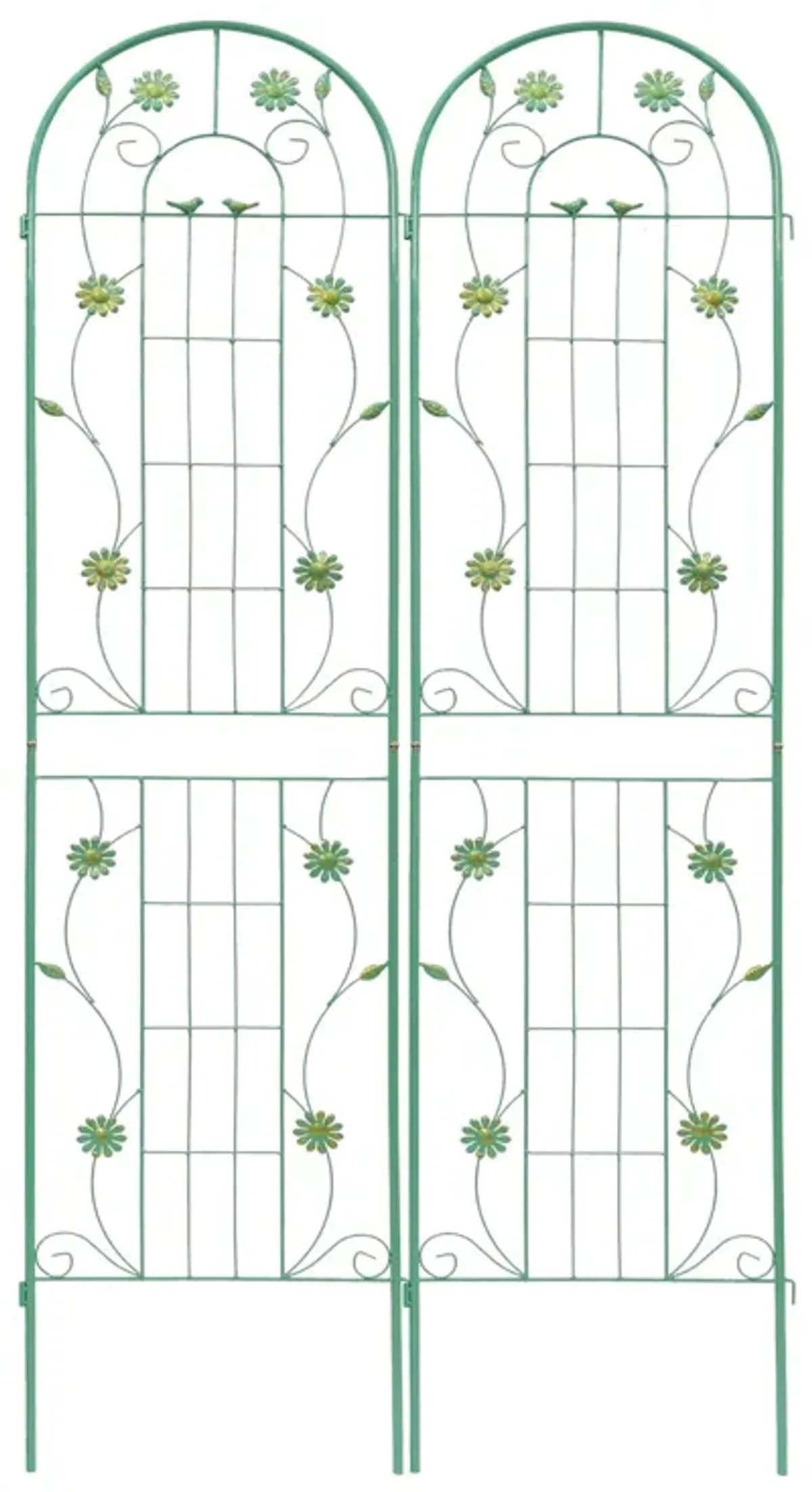Metal Garden Trellis Rustproof Trellis For Climbing Plant Outdoor Flower Support