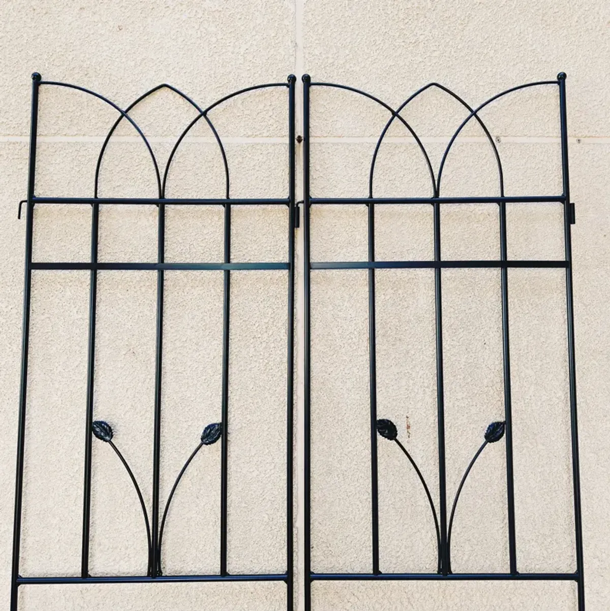 Metal Garden Trellis Rustproof For Climbing Plants Outdoor Flower Support