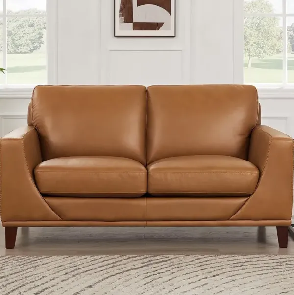 Soma - Leather Loveseat