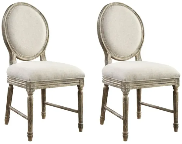 Ludin - Upholstered Dining Chairs (Set of 2) - Brown