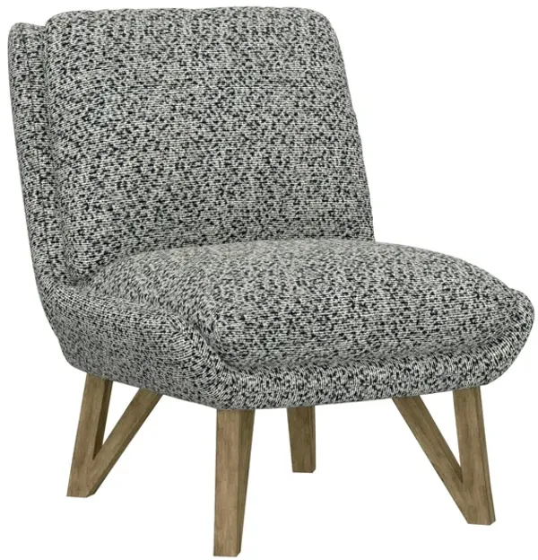 Emerse - Armless Accent Chair - Blue