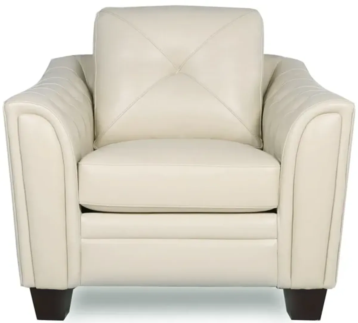 Modern Tufted Leather Chair