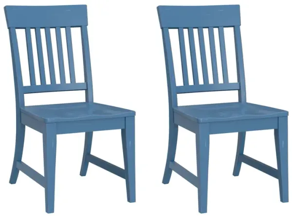 Haidel - Slat Back Dining Chairs (Set of 2)