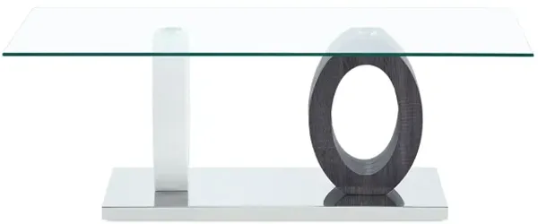 Tracker - Coffee Table - Brown / White