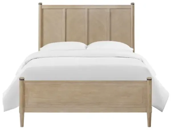 Transitional Style Lo-Post Bed