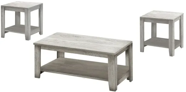 Table Set, Coffee, End, Side, Accent, Living Room, Transitional (Set of 3)
