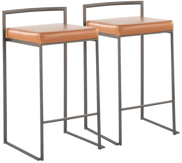 Fuji - Industrial Stackable Counter Stool Elegant Design