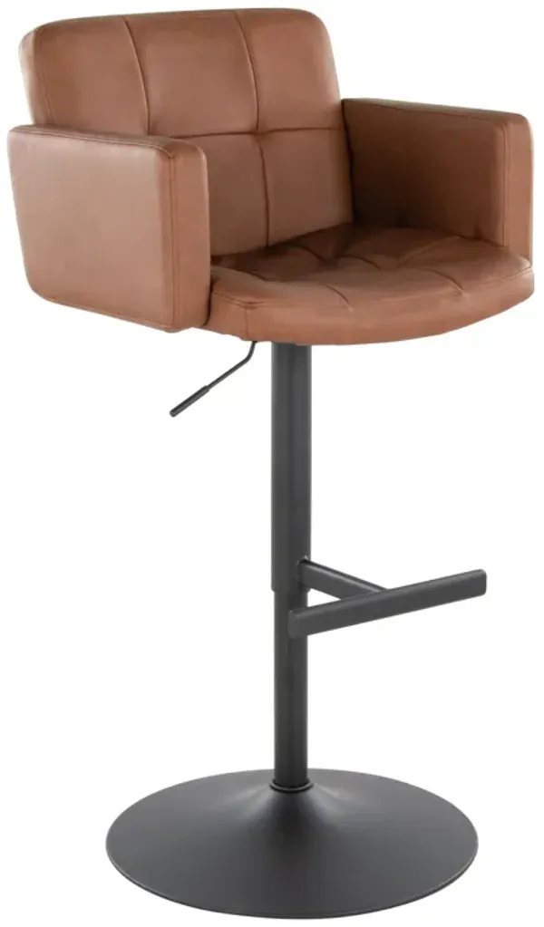Stout - Contemporary Adjustable Barstool With Swivel