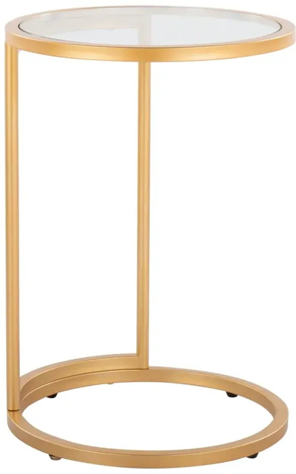 Zenn - Round End Table With Stylish Design