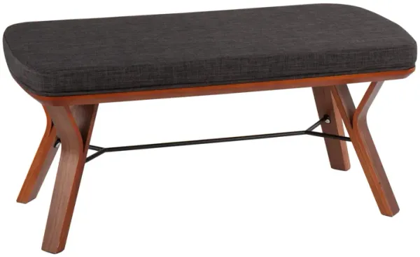 Folia - Mid Century Modern Bench