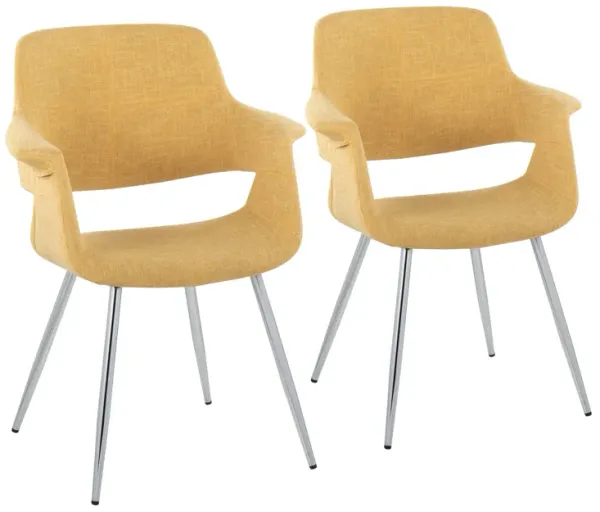 Vintage Flair - Glam / Art Deco Chair (Set of 2)