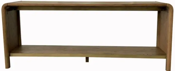 Waterfall - Console Table - Light Brown