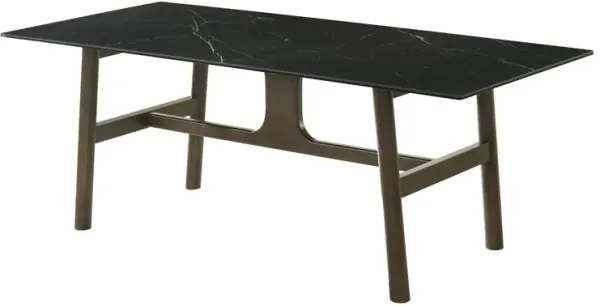 Destin - Ceramic Dining Table - Black