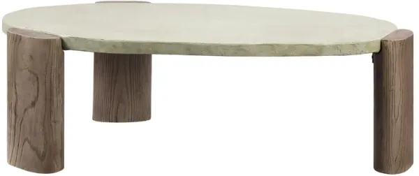 Dayana - Coffee Table - Oak / Off White