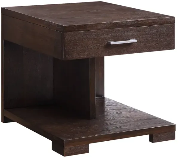 Niamey - End Table - Walnut