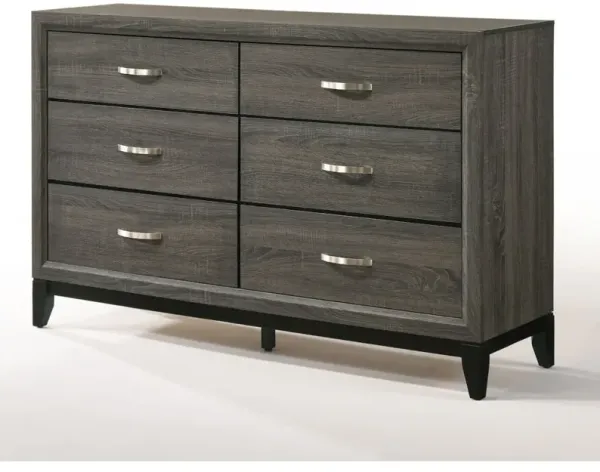 Valdemar - Weathered Dresser - Gray