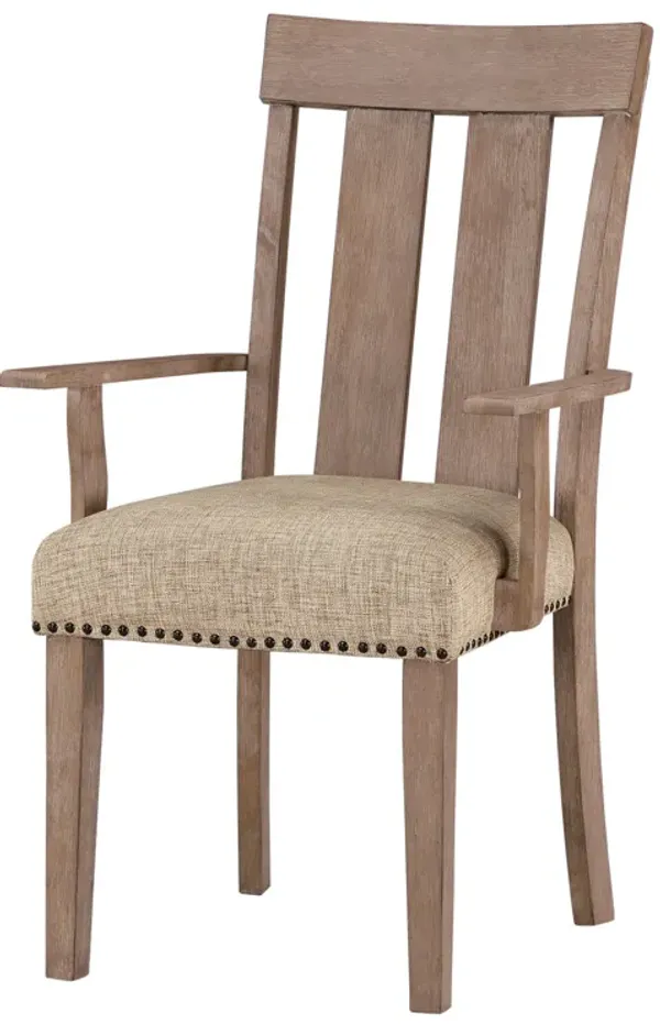 Nathaniel - Arm Chair (Set of 2) - Maple