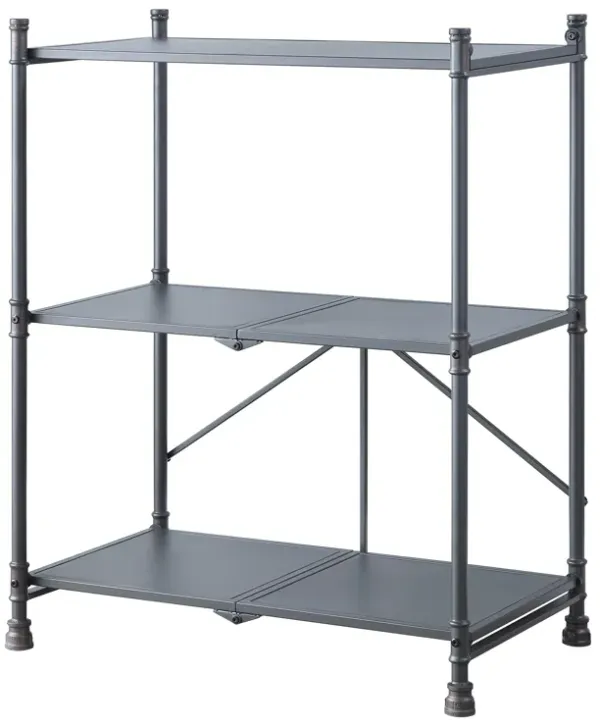 Cordelia - Hand-Brushed Console Table - Black / Bronze