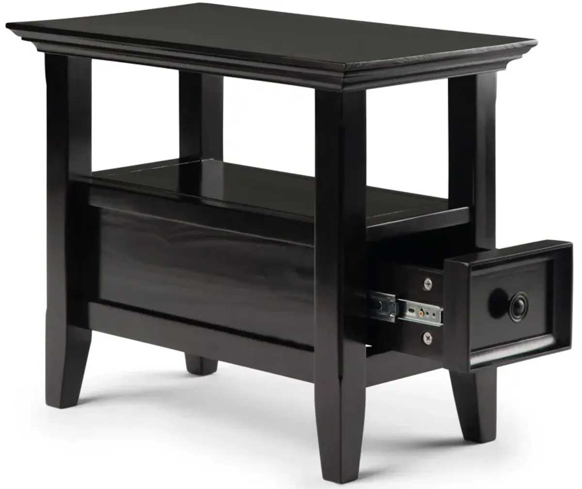 Amherst - Narrow Side Table - Hickory Brown