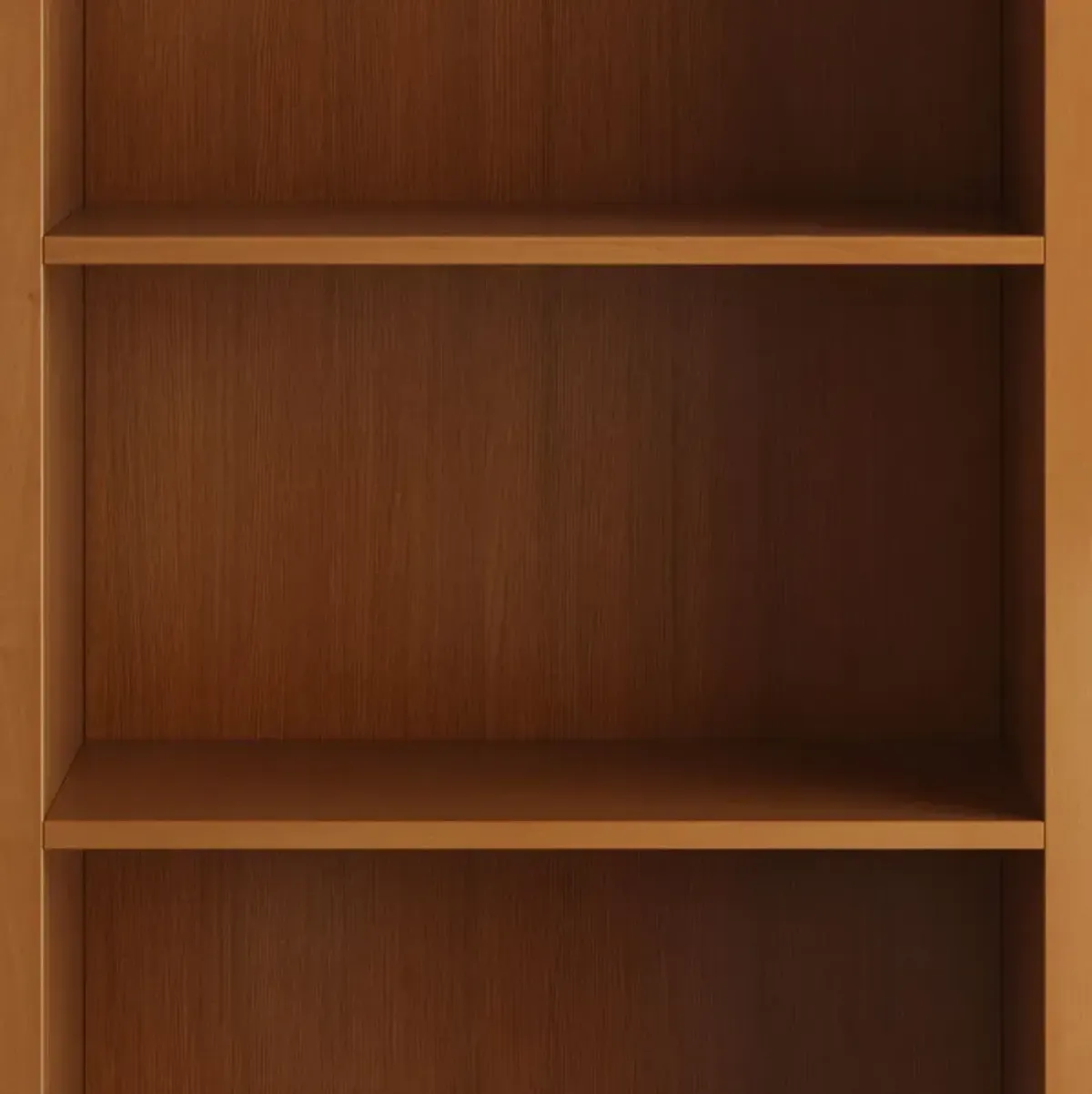 Amherst - 5 Shelf Bookcase - Light Golden Brown