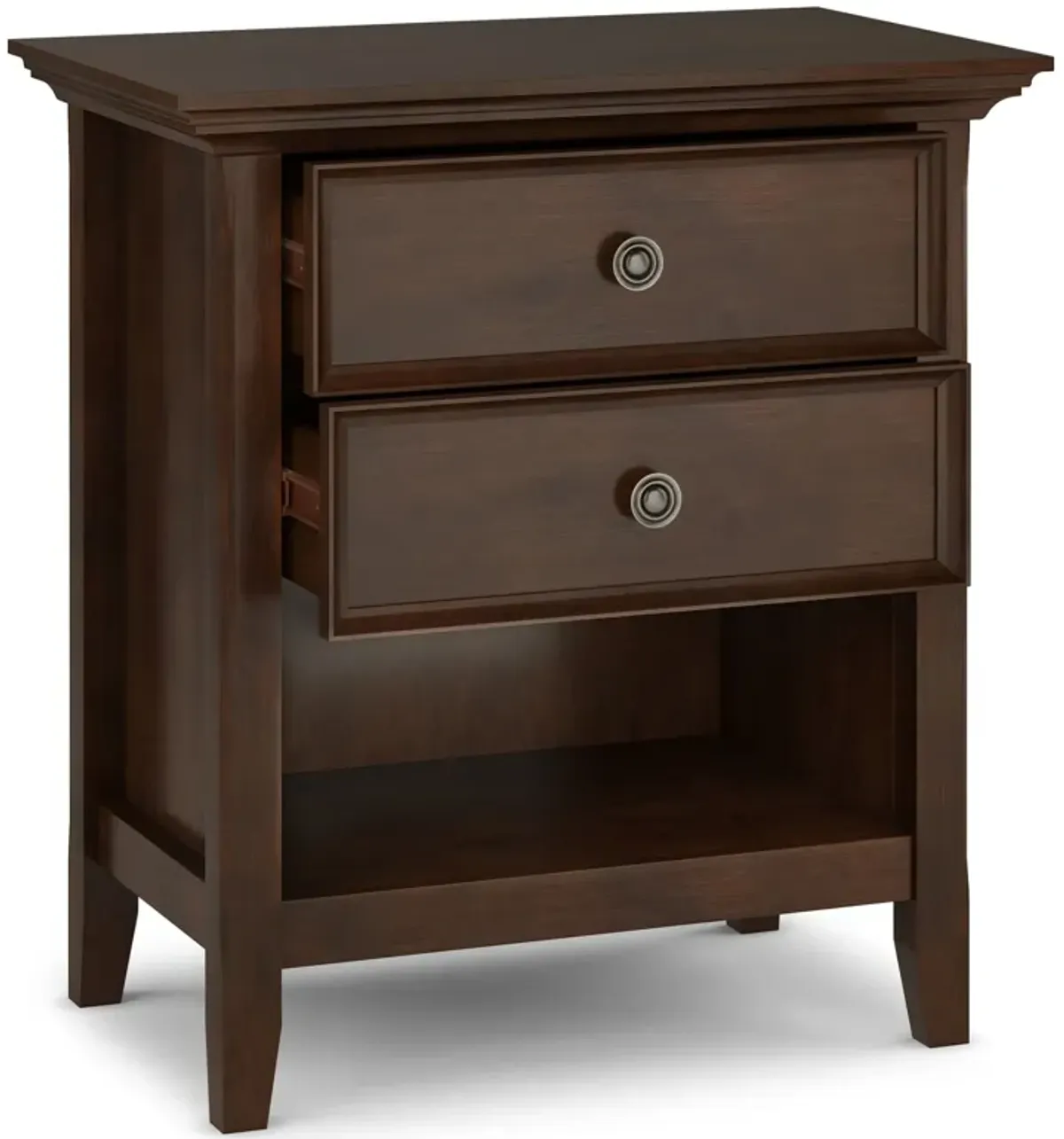 Amherst - Bedside Table - Russet Brown