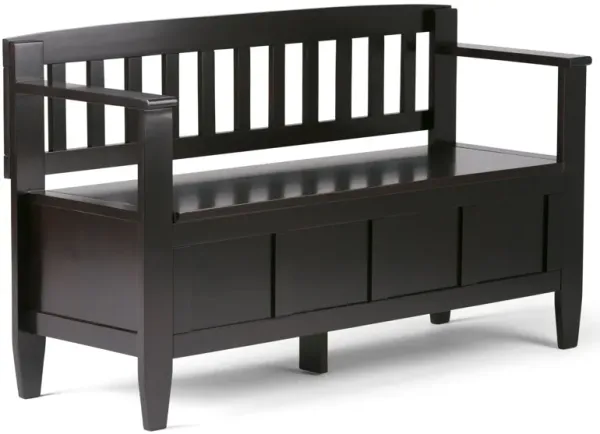 Brooklyn - Handcrafted Entryway Storage Bench