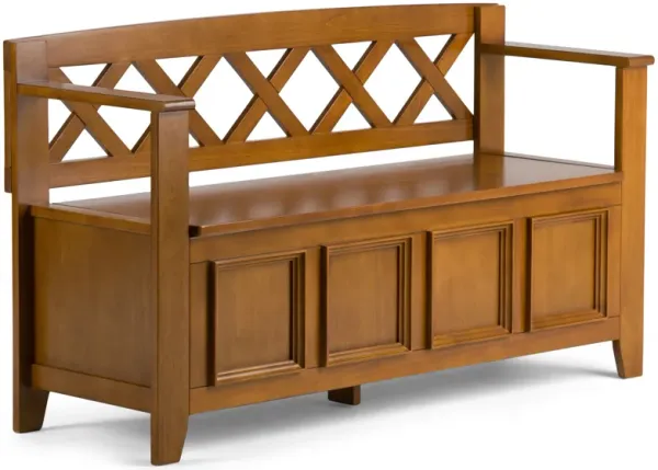 Amherst - Handcrafted Entryway Storage Bench