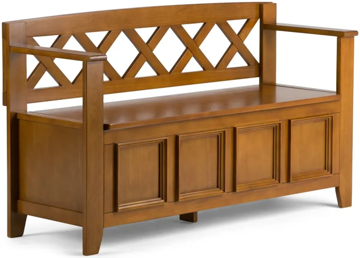 Amherst - Handcrafted Entryway Storage Bench
