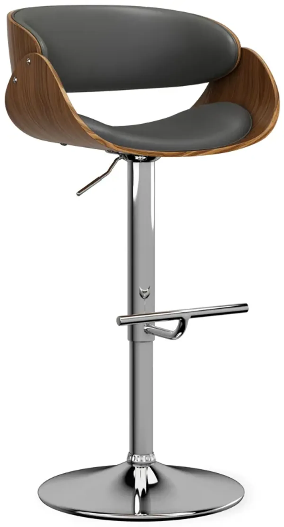 Amery - Mid Century Modern Adjustable Swivel Bar Stool