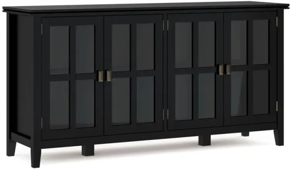 Artisan - Handcrafted Wide 4 Door Storage Cabinet