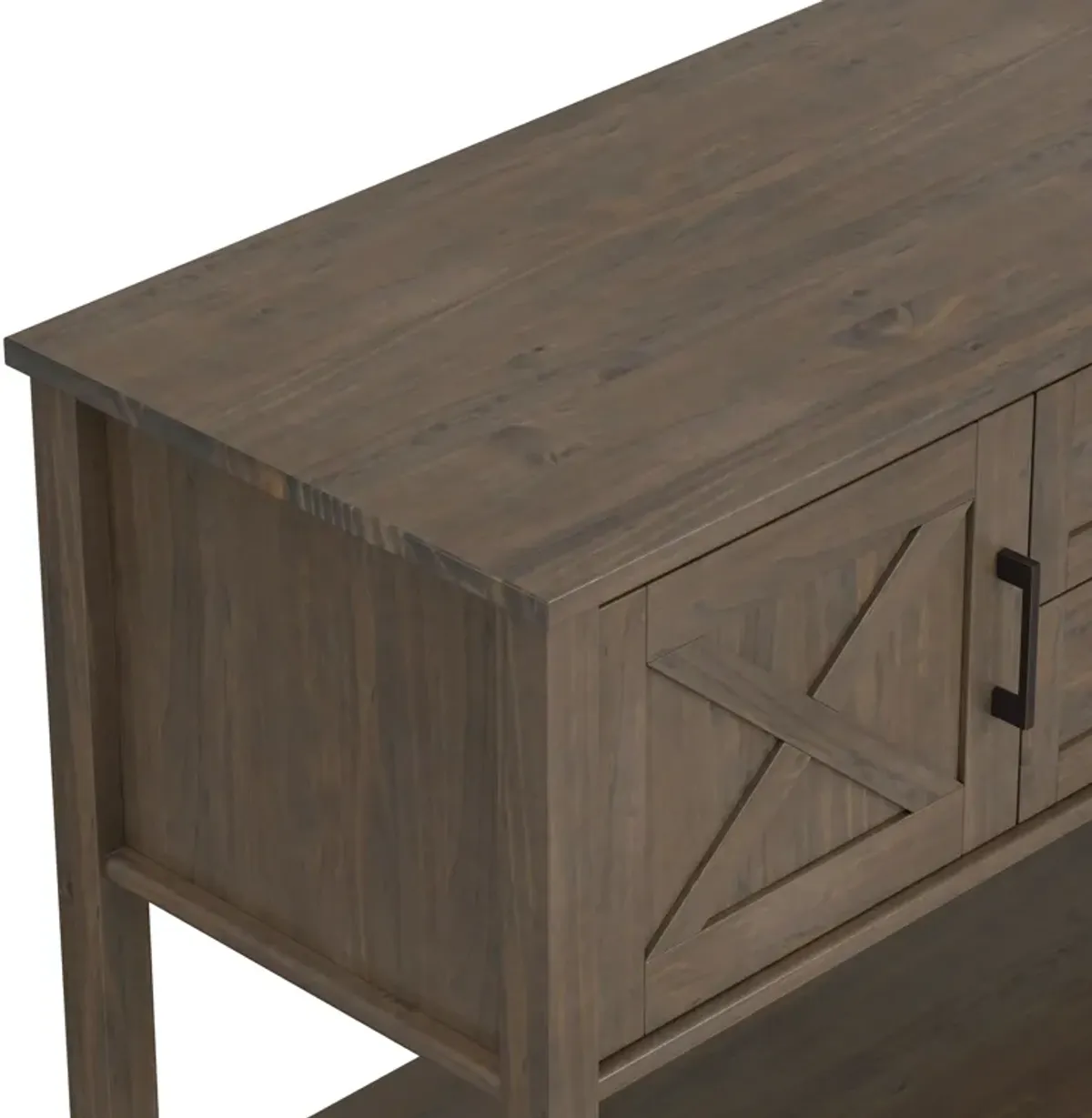 Ela - Console Table - Smoky Brown
