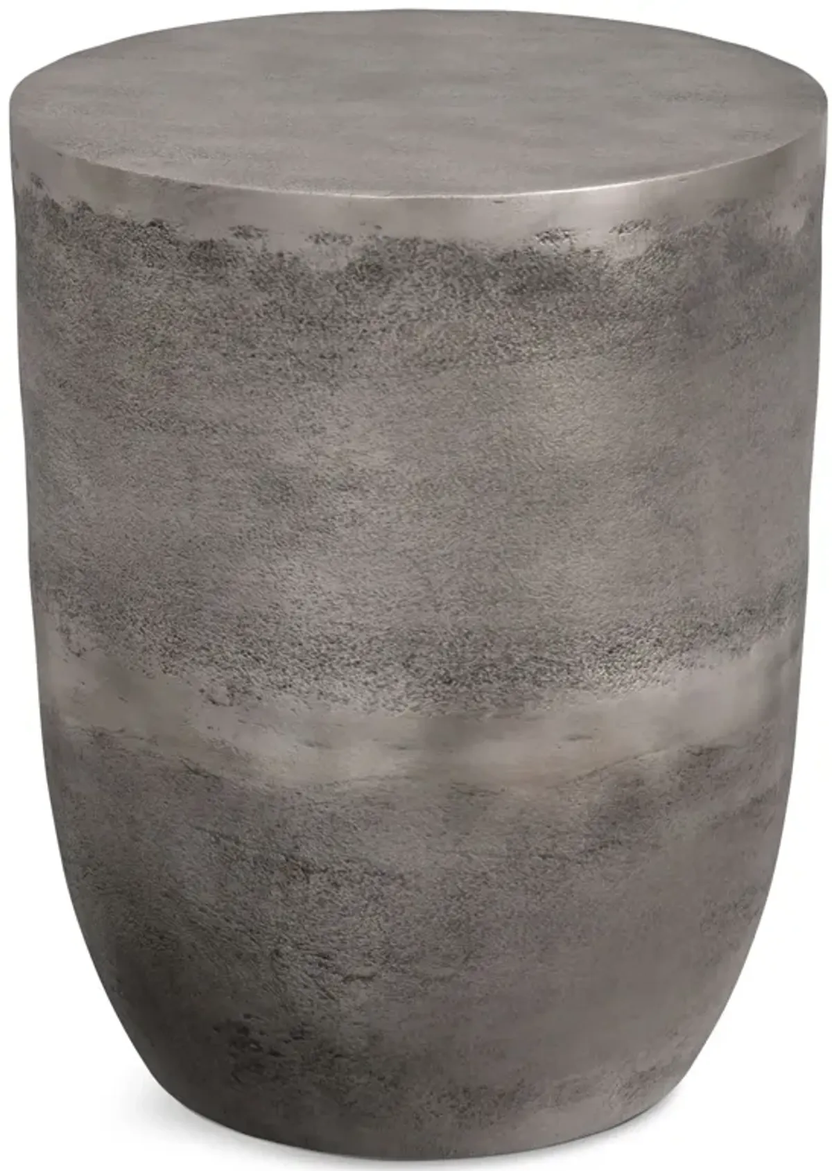 Morris - Metal Accent Table - Antique Silver