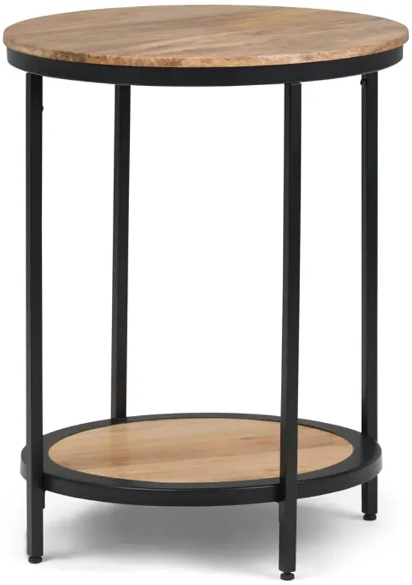 Jenna - Handcrafted Round Side Table