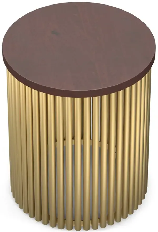 Demy - Handcrafted Metal Accent Table