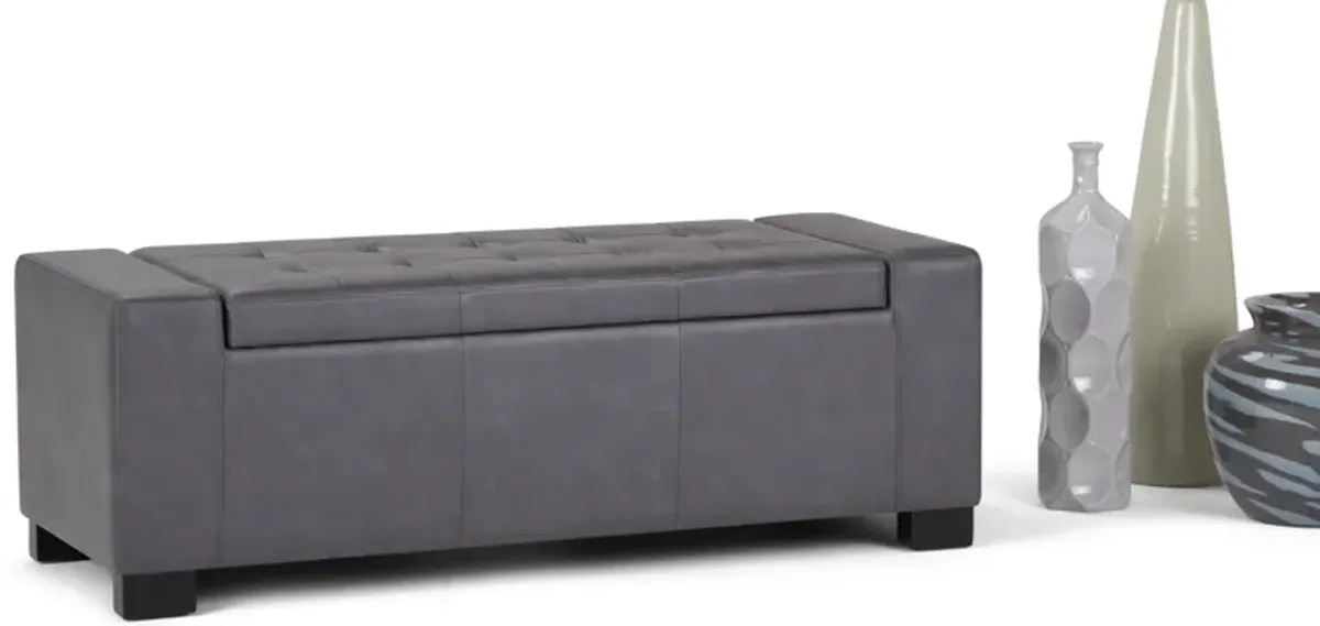 Laredo - Contemporary Large Storage Ottoman
