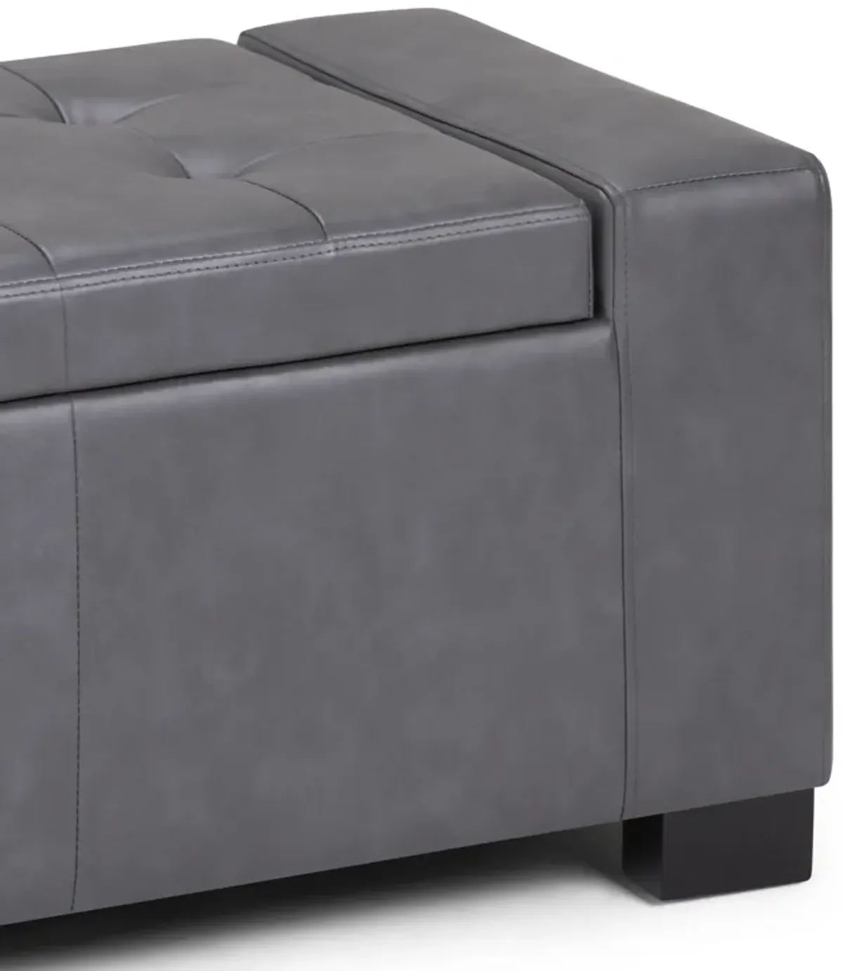 Laredo - Contemporary Large Storage Ottoman