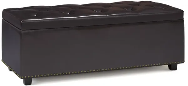 Hamilton - Upholstered Lift Top Rectangular Storage Ottoman